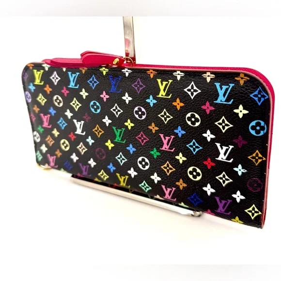 Louis Vuitton Takashi Murakami Noir Insolite Wallet - Picture 3 of 16